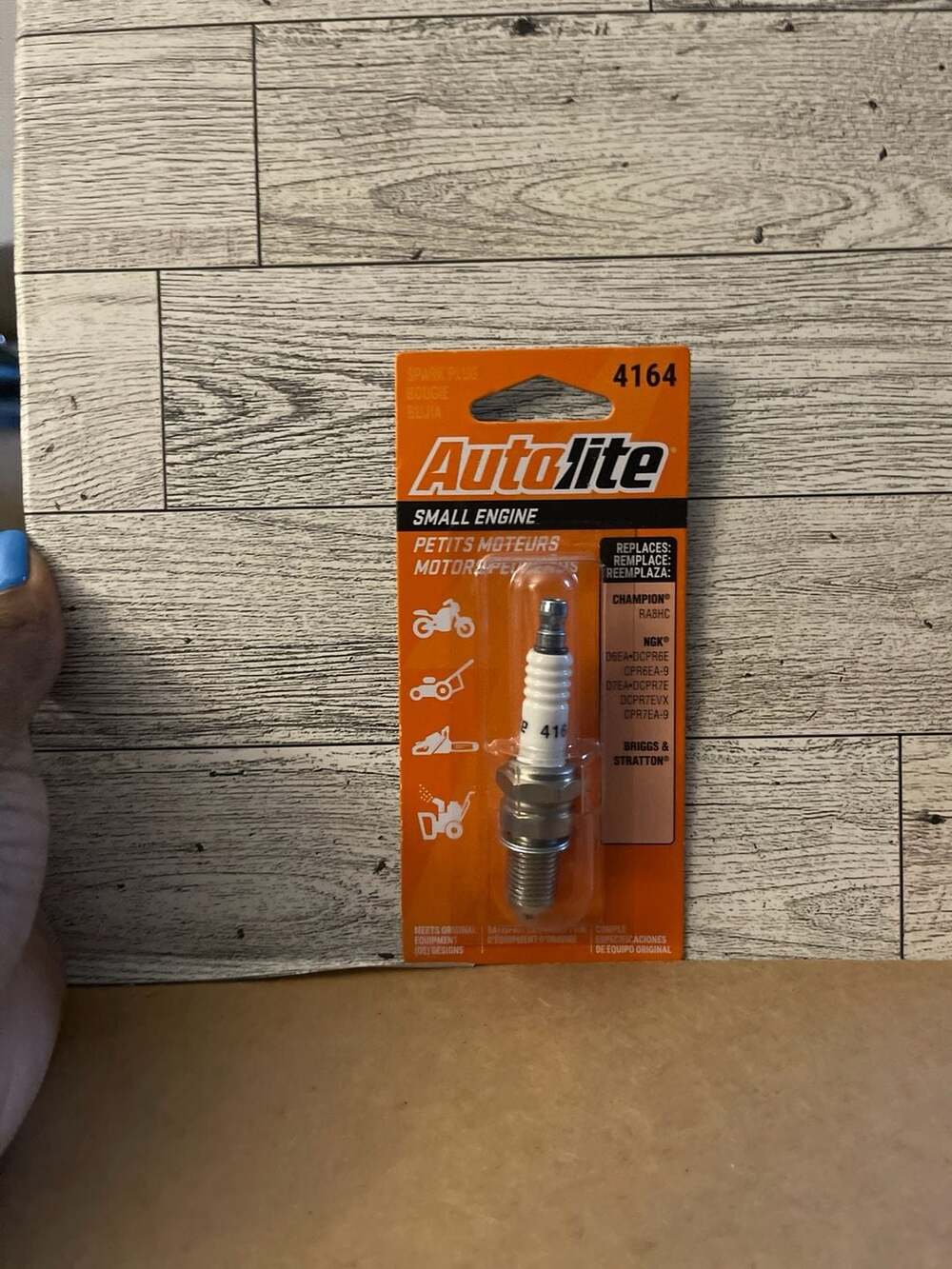 Spark Plug-Copper Non-Resistor Autolite 4194